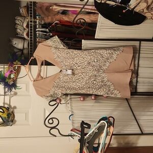 NWT Bebe shorts romper